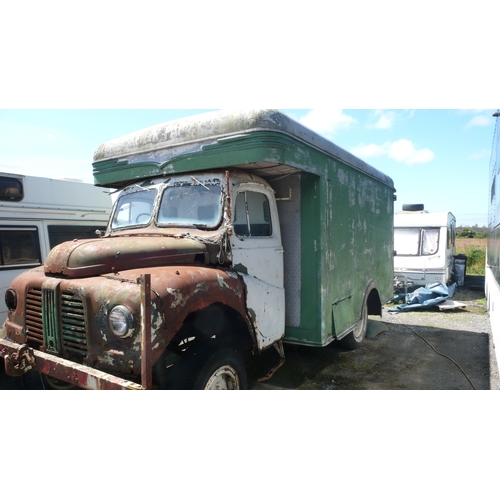 177 - 1950s Austin Luton lorry double axle with aluminum box - length 20ft - AS SEEN NO PAPERS KEYS ETC
Vi... 