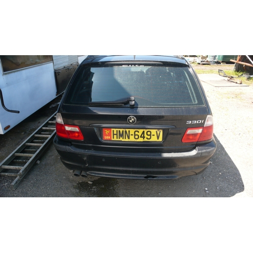 180 - HMN649V
BMW 330i 2979cc
First Registered 10.03.2003
Miles unknown
Viewing at Andreas Airfield 
Frida... 