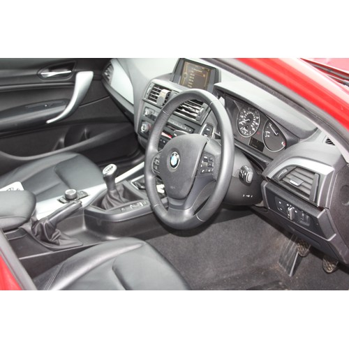 117 - MMN810C
Red BMW 118D SE 2000cc 
First Registered 17.10.2011
Approx 79,690 miles
Manual Diesel
Some s... 