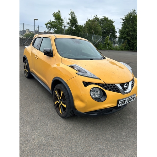 192 - PMN260W
Yellow Nissan Juke Tekna DIG-T 1197cc
First Registered 19.12.2014
Approx 62,950 miles
Manual... 