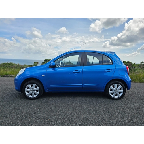 200 - KMN724N
Blue Nissan Micra Acenta M 1198cc
First Registered 16.08.2011
Approx 30,000 miles
Manual Pet... 