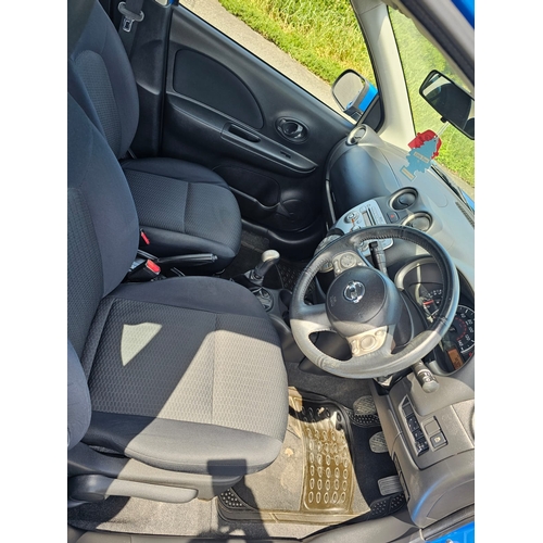 200 - KMN724N
Blue Nissan Micra Acenta M 1198cc
First Registered 16.08.2011
Approx 30,000 miles
Manual Pet... 