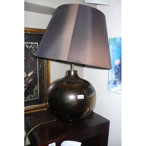 204 - Four table lamps