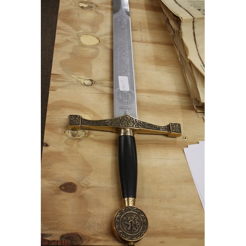 477 - Replica Excalibur sword