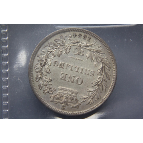 320 - A William IIII 1834 Shilling (rare) - (toned excellent condition)