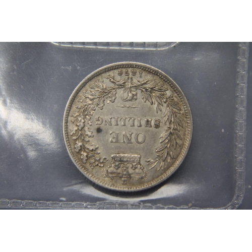 322 - A Victoria 1874 Young head Shilling