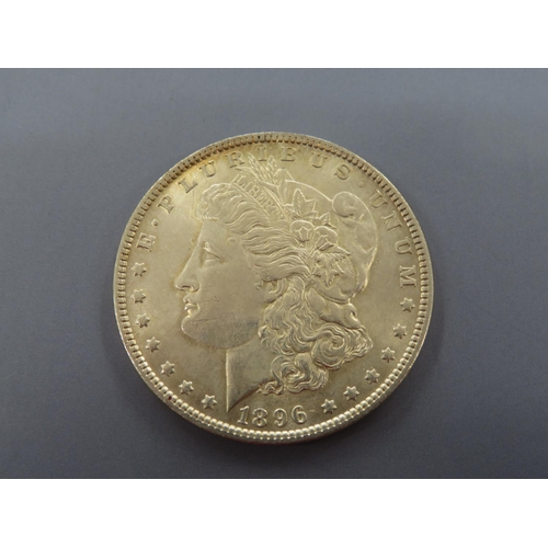 204 - 1896-P Morgan silver dollar EF