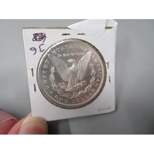 233 - 1879-S Morgan silver dollar BU