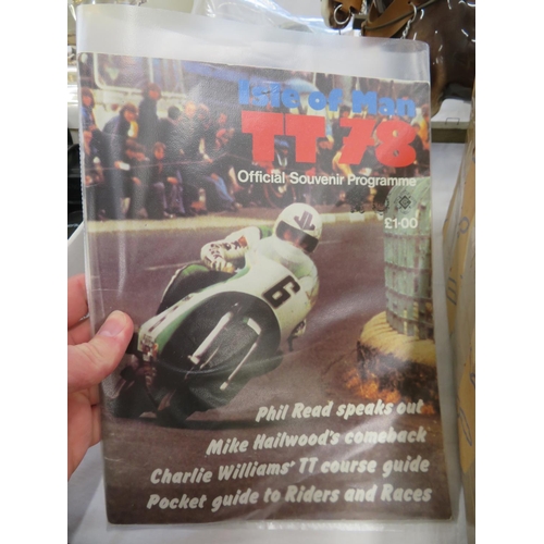 1 - Isle of Man TT 1978 official program, signed by Mike Hailwood