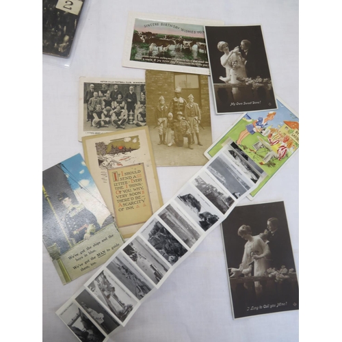 15 - Collection of postcards, some real photographic