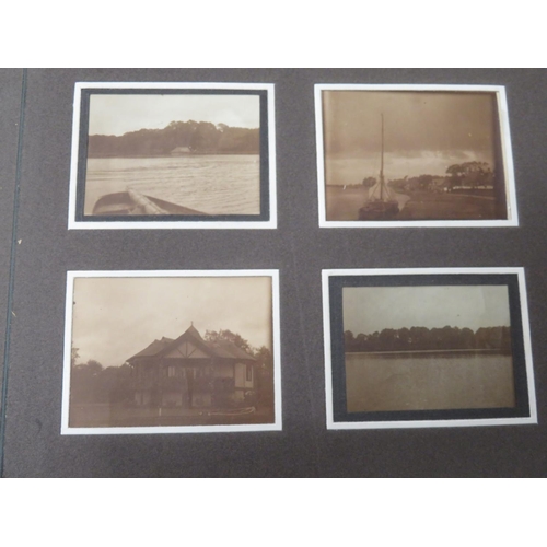 49 - Two early 20thC photograph albums featuring sports, travel, university etc