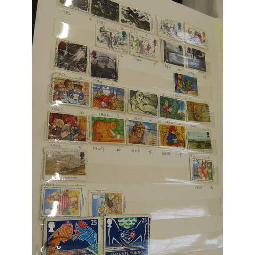 50 - Eight albums of worldwide stamps