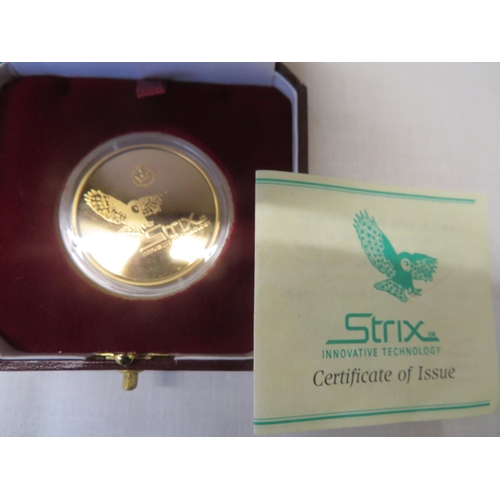 6 - Three Strix Queen's award medals, cased with certificates