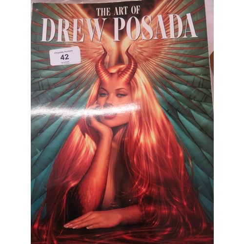 42 - Nine magazines including the Art of Drew Posada, Brian Rood, mermaids, fairytales etc