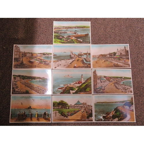 24 - Twenty One Isle of Man coloured postcards