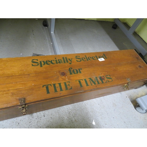 259 - Croquet set, specially selected for The Times