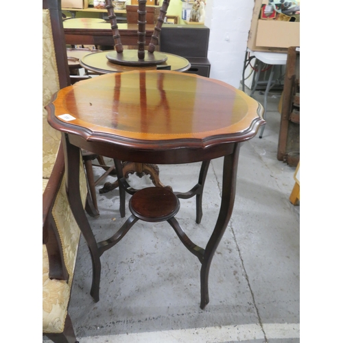 330 - Edwardian pie crust occasional table