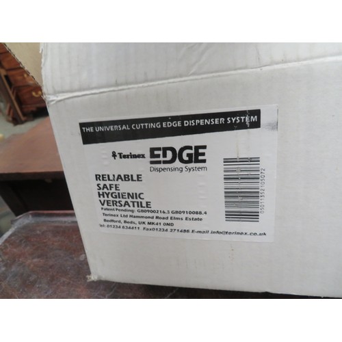 163C - New Edge catering clingfilm dispenser plus counter top grip