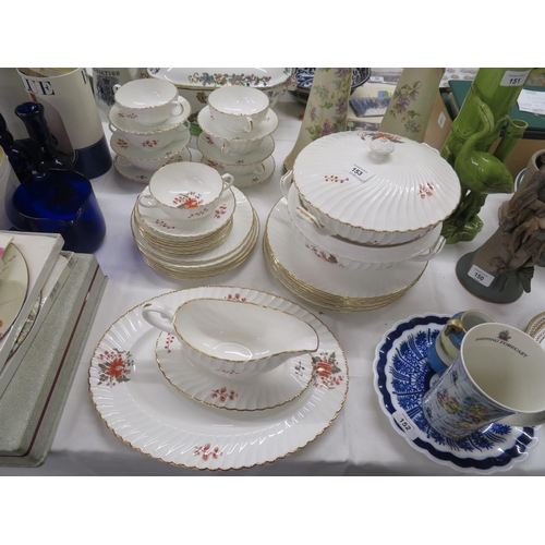 408 - Royal Worcester Linbrook pattern dinner service for six persons