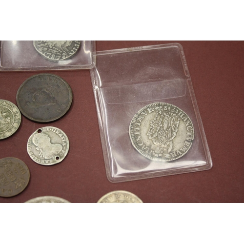 445 - Collection of interesting old coins dating from 100AD