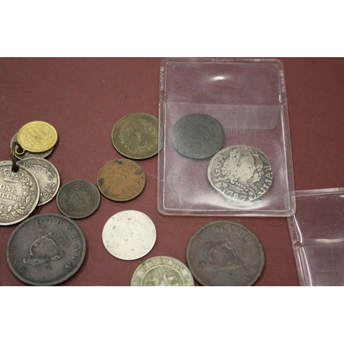 445 - Collection of interesting old coins dating from 100AD