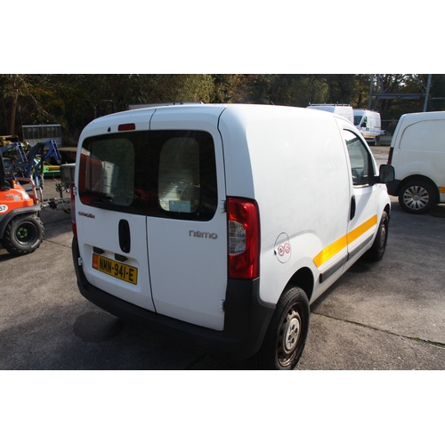 5 - NMN941E
White Citroen Nemo Van 1399cc
First Registered 23.06.2010
Approx 77,387 miles
Manual Diesel
... 