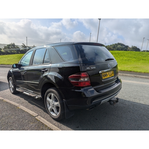 7 - NMN920R
Black Mercedes ML320 2987cc
First Registered 15.06.2006
Approx 118,200 miles
Auto Diesel