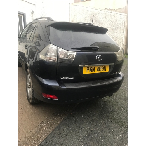 8 - PMN489N
Blue Lexus RX300 SE 2995cc
First Registered 23.01.2004
Approx 107,436 miles
Auto Petrol
NO T... 