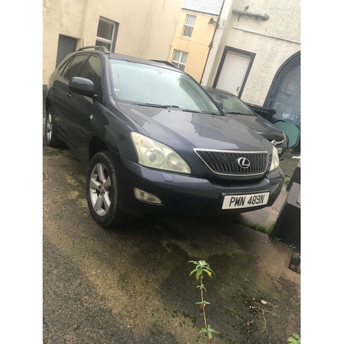 8 - PMN489N
Blue Lexus RX300 SE 2995cc
First Registered 23.01.2004
Approx 107,436 miles
Auto Petrol
NO T... 