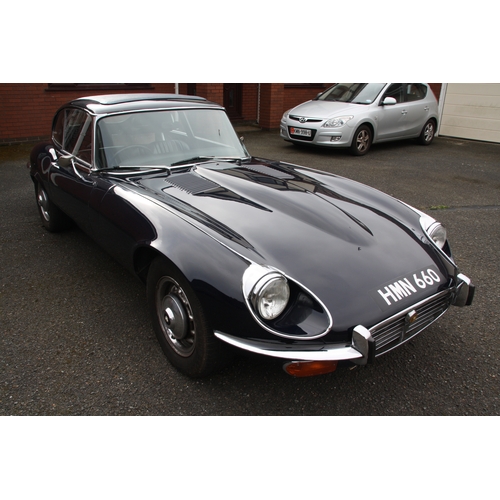 20 - HMN660
Blue Jaguar E-Type 5343cc V12 Series 3 2+2
First Registered 18.11.1971
Approx 120,000 miles
M... 