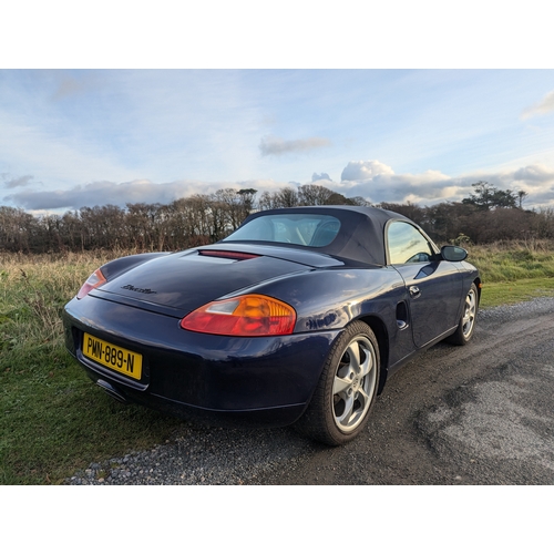 35 - PMN889N
Blue Porsche Boxster 2700cc
First Registered 13.11.2000
Approx 91,000 miles
Auto Petrol
Rece... 