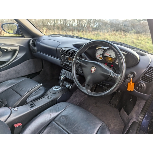 35 - PMN889N
Blue Porsche Boxster 2700cc
First Registered 13.11.2000
Approx 91,000 miles
Auto Petrol
Rece... 