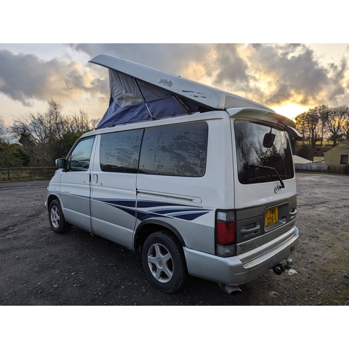 36 - PMN229X
White Mazda Bongo 4 berth camper 2490cc
First Registered 01.08.1997
Approx 118,750 KM
Auto D... 