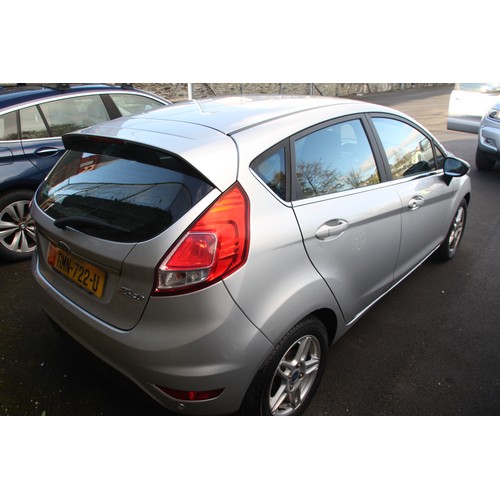 19 - RMN722U
Silver Ford Fiesta Zetec 1242cc
First Registered 26.02.2014
Approx 33,335 miles
Manual Petro... 