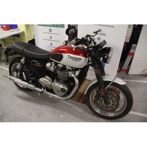 22 - PMN872C
Triumph Bonneville Bud Ekins Special Edition
First Registered 23/7/2020
301 miles
Manual Pet... 