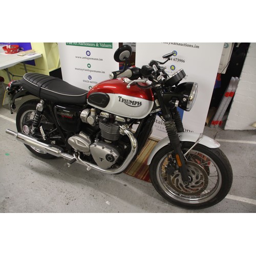 22 - PMN872C
Triumph Bonneville Bud Ekins Special Edition
First Registered 23/7/2020
301 miles
Manual Pet... 