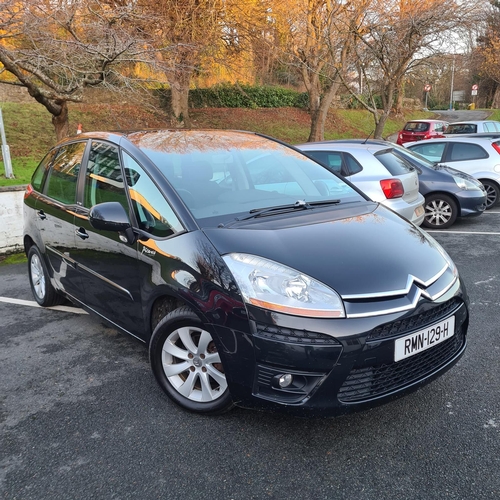 95 - RMN129H
Black Citroen C4 Picasso 1560cc
First Registered 01.03.2008
Approx 92,000 miles
Diesel Manua... 