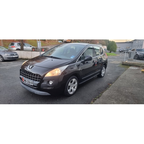 97 - NMN268R
Black Peugeot 3008 1560cc
First Registered 24.04.2012
Approx 131,000 miles
Manual Petrol