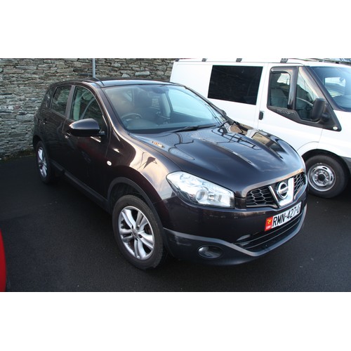 63 - RMN427U
Nissan Qashqai Acenta 1.5 DCI
First Registered 05.03.2010
Approx 99,920 miles
Manual Diesel
... 