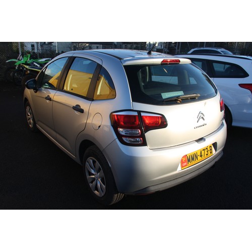 38 - MMN473B
Silver Citroen C3 1398cc
First Registered 10.07.2015
Approx 18,500 miles
Manual Diesel
Servi... 