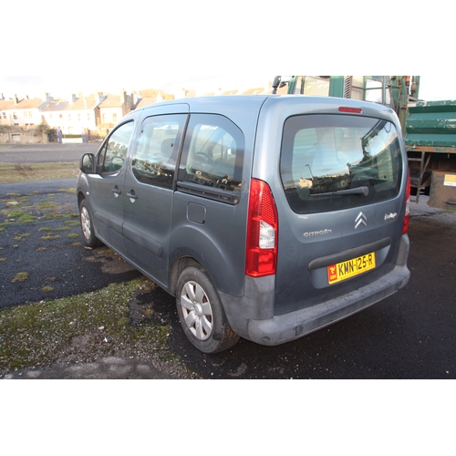 125 - KMN125R
Grey Citroen Berlingo Multispace VT HDI 1560
First Registered 17.10.2011
Approx 53,500 miles... 