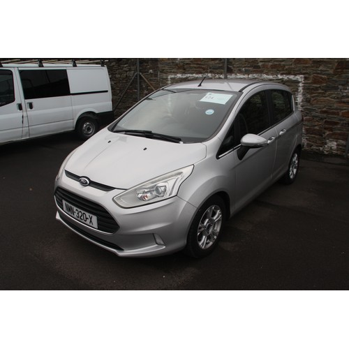 124 - NMN320X
Ford B-Max Zetec 1596cc
First Registered 19.09.2013
Approx 65,543 miles
Auto Petrol