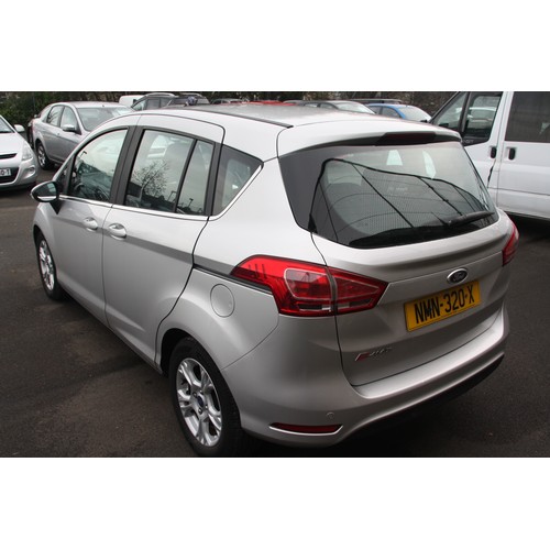 124 - NMN320X
Ford B-Max Zetec 1596cc
First Registered 19.09.2013
Approx 65,543 miles
Auto Petrol