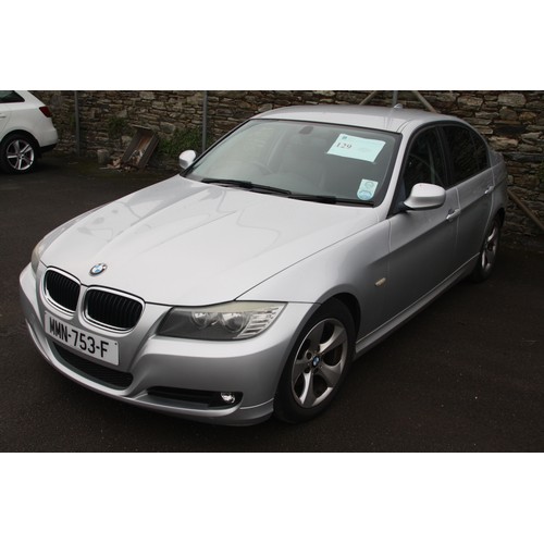 129 - MMN753F
Silver BMW 320D 1995cc
First Registered 05.11.2010
Approx 111,000 miles
Diesel Manual