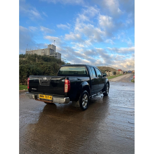 141 - MMN707H
Black Nissan Navara Acenta DCI 2488cc
First Registered 30.01.2013
Approx 128,000 miles
Manua... 