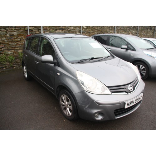 131 - MMN886X
Grey Nissan Note Acenta 1386cc
First Registered 02.09.2011
Approx 84,000 miles
Petrol