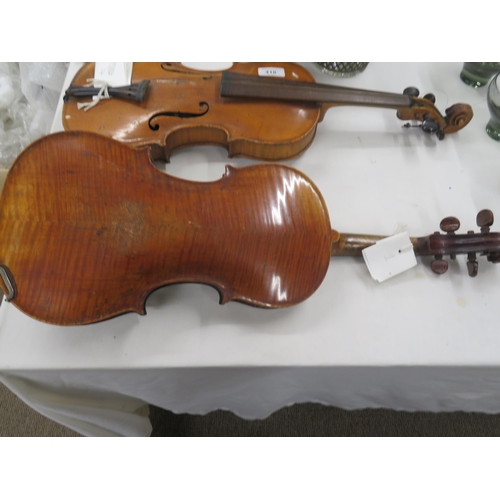 39 - 19thC violin