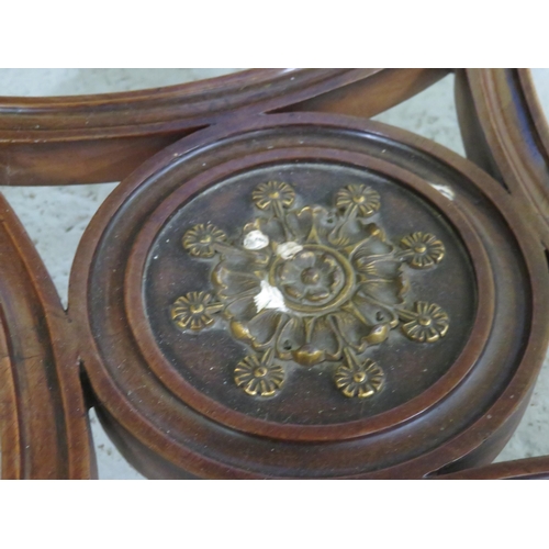 175 - French mahogany circular top occasional table