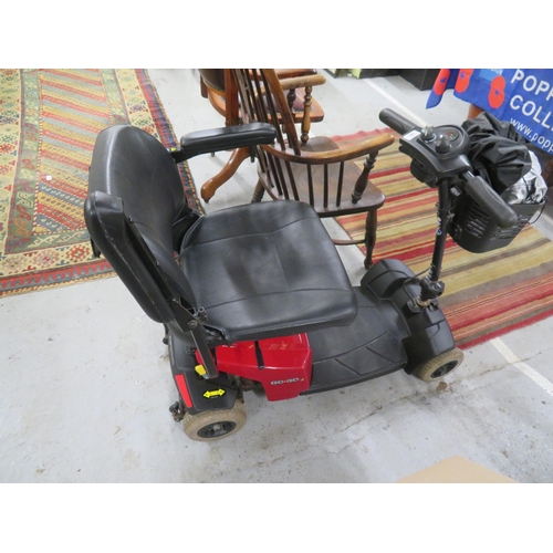 267 - Go-Go mobility scooter with cover and charger, fitted with new batteries (Lot ammended)