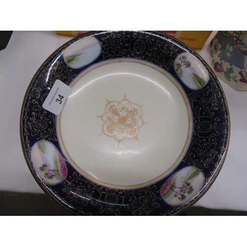 34 - Noritake comport